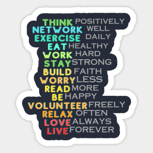 Motivational and Inspirational Quotes Sticker